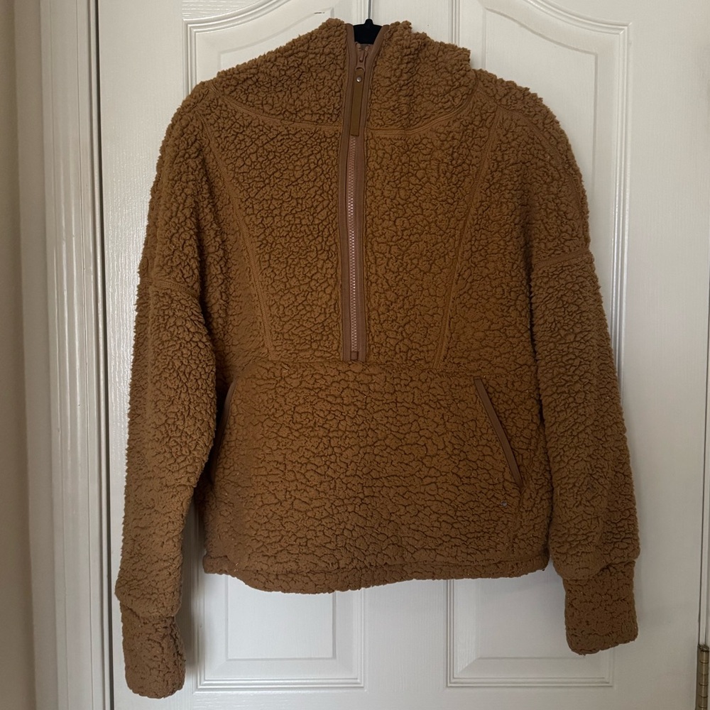 Prana • Half Zip Hoodie - Fuzzy Material (wore for Machu Picchu!)